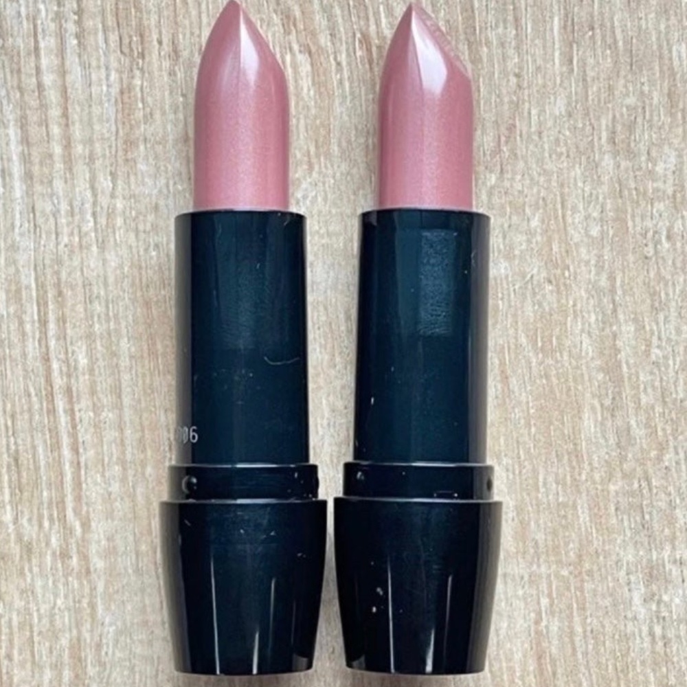 2x Lancome Color Design Lipstick - 124 Haute Nude (cream) Full Size 0.14oz/4g